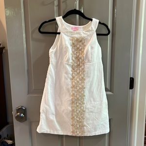 Lilly Pulitzer white sleeveless tunic size 00